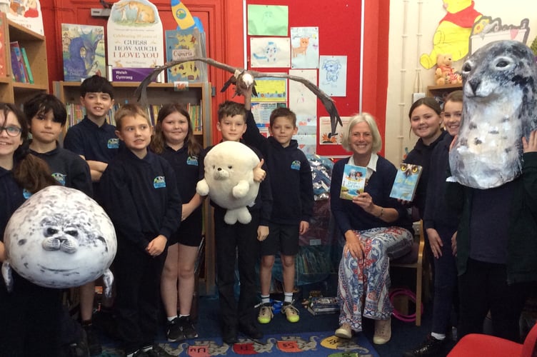 Children from schools across Pembrokeshire have been meeting some of Wales’ best-loved authors during the week of World Book Day